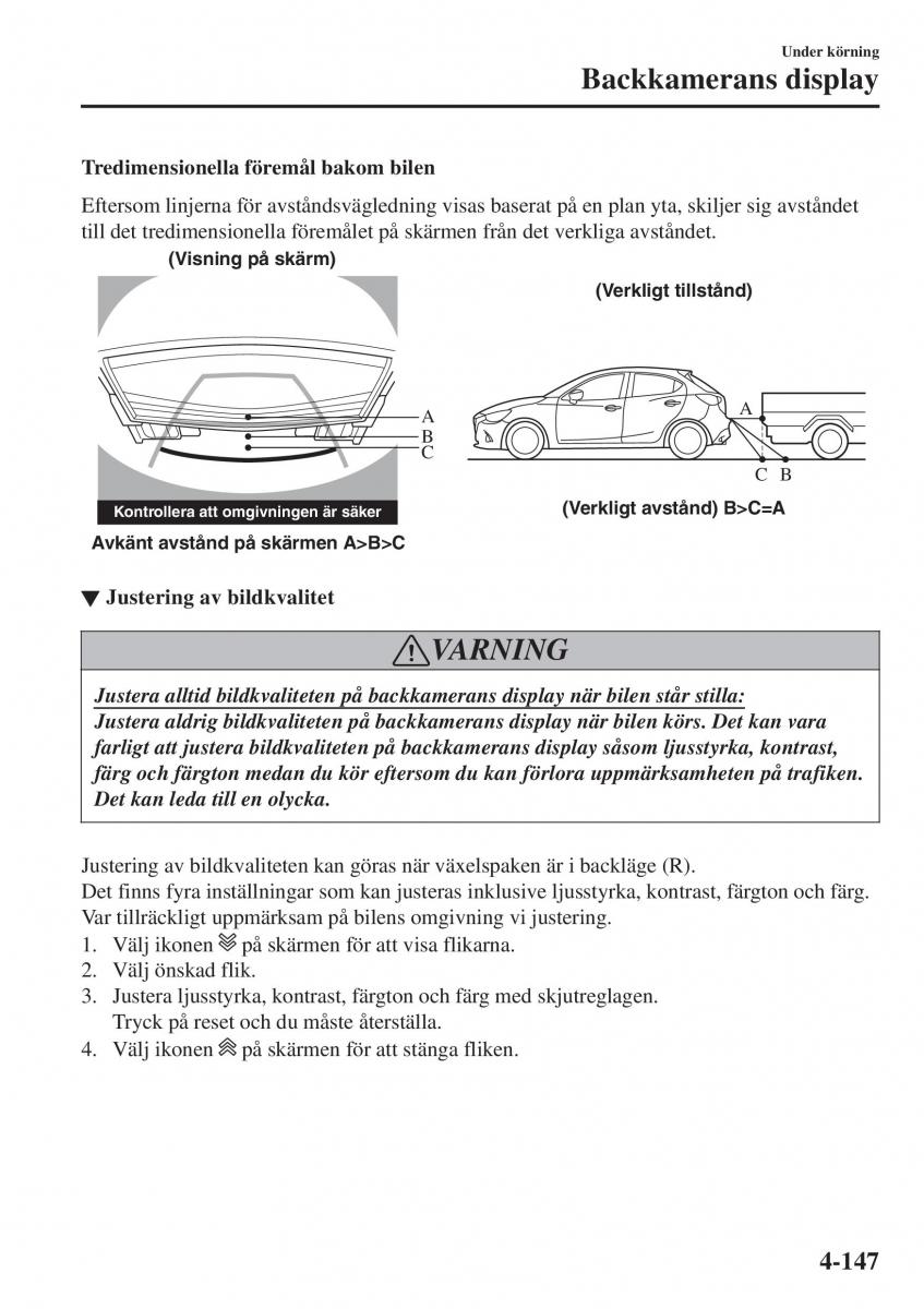 Mazda 2 Demio instruktionsbok / page 288