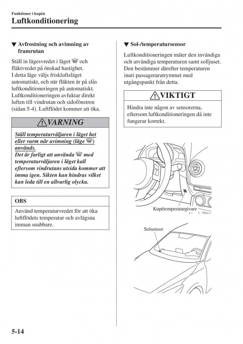 Mazda 2 Demio instruktionsbok / page 307