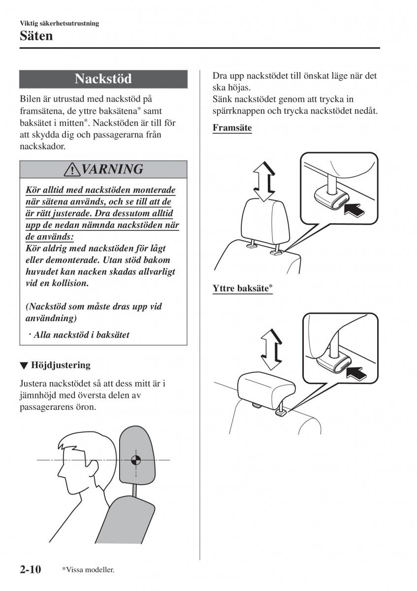 Mazda 2 Demio instruktionsbok / page 31