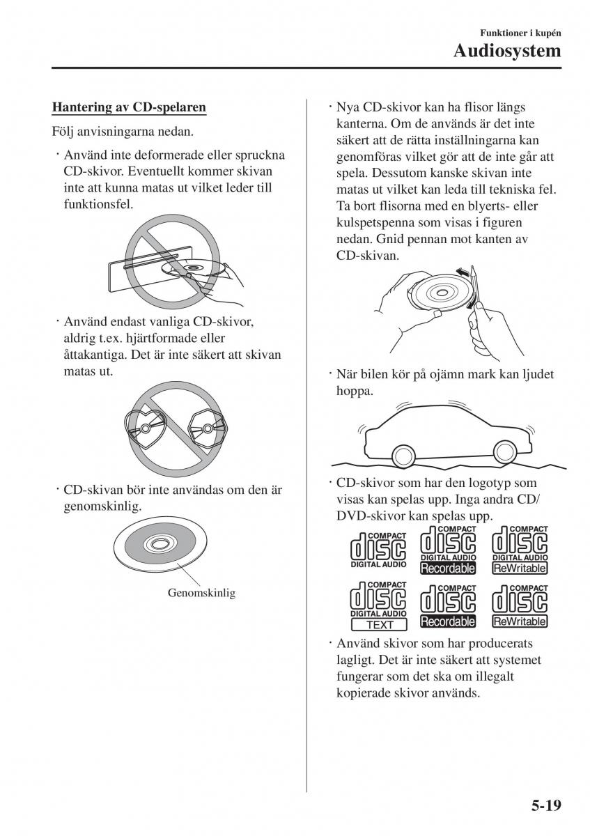 Mazda 2 Demio instruktionsbok / page 312