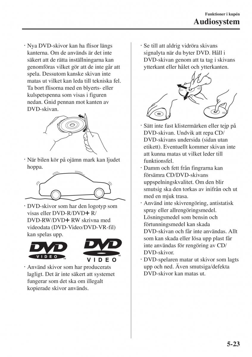 Mazda 2 Demio instruktionsbok / page 316