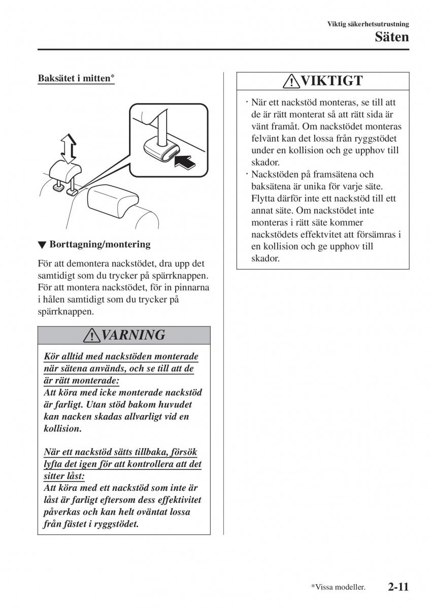 Mazda 2 Demio instruktionsbok / page 32