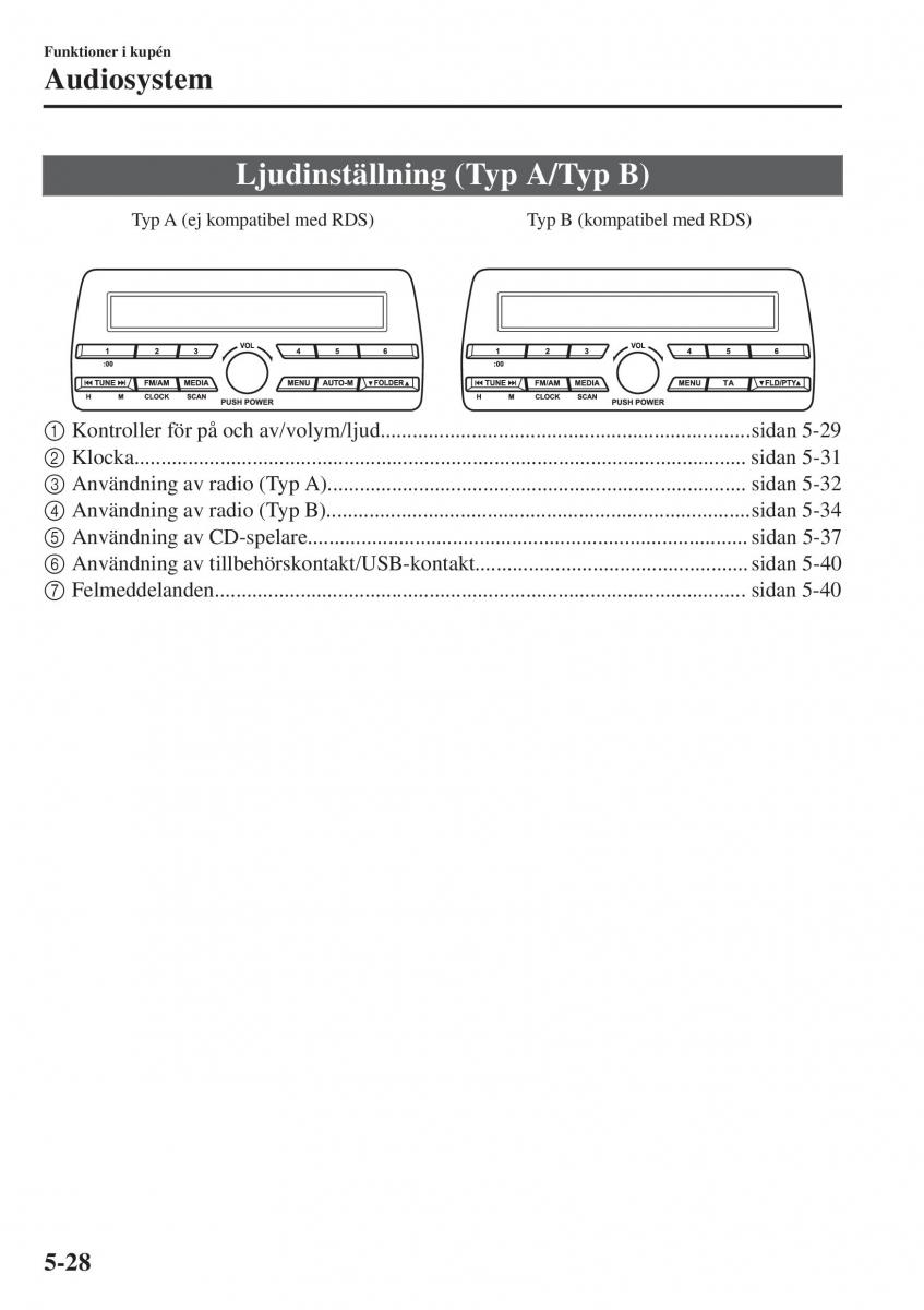 Mazda 2 Demio instruktionsbok / page 321