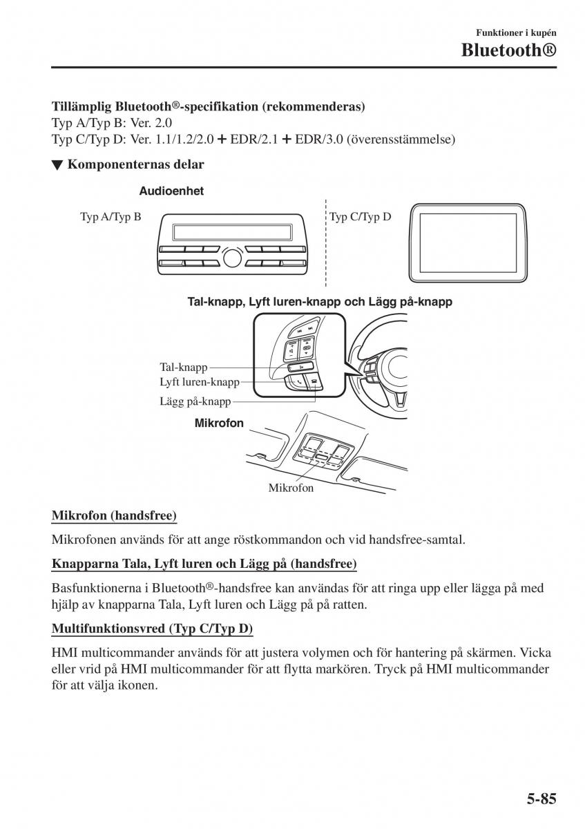 Mazda 2 Demio instruktionsbok / page 378