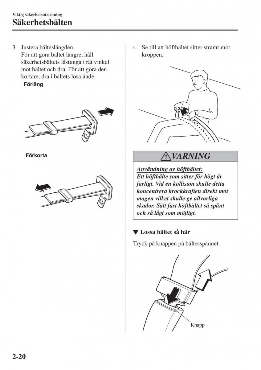 Mazda 2 Demio instruktionsbok / page 41