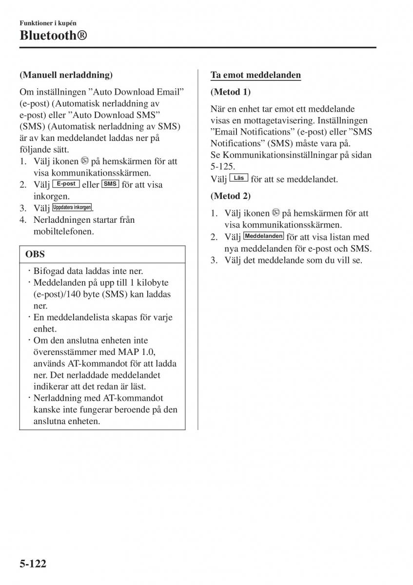 Mazda 2 Demio instruktionsbok / page 415