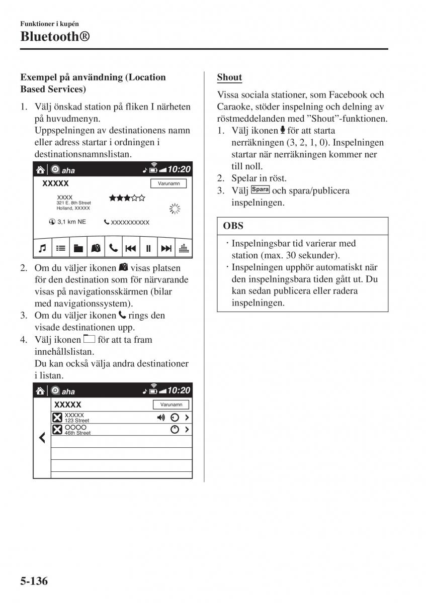 Mazda 2 Demio instruktionsbok / page 429