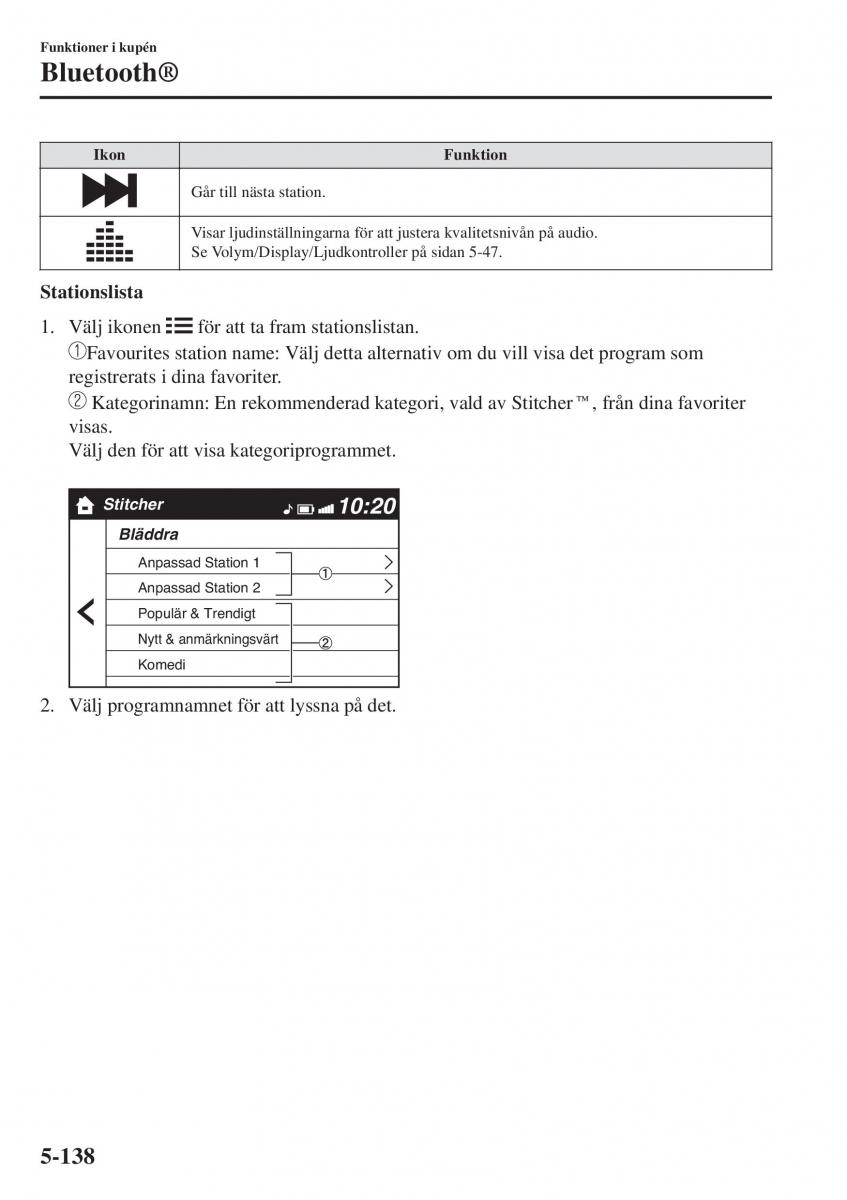 Mazda 2 Demio instruktionsbok / page 431