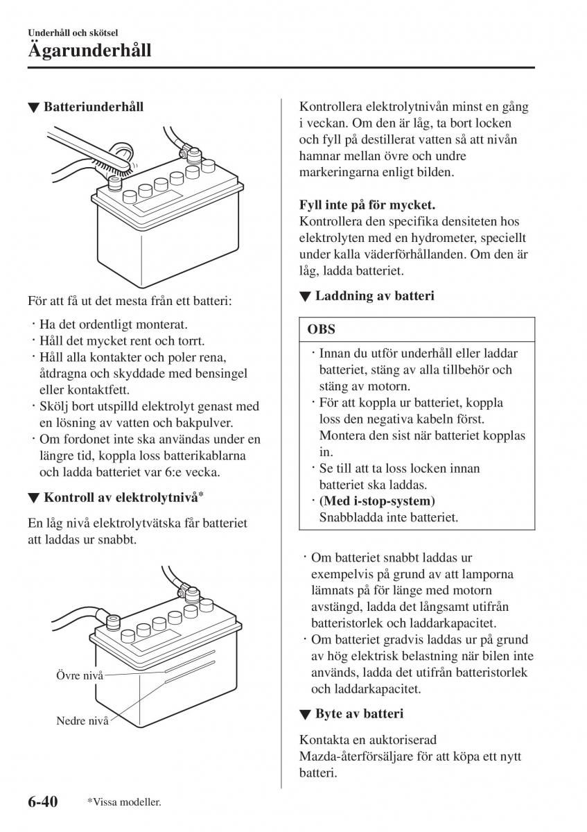 Mazda 2 Demio instruktionsbok / page 483