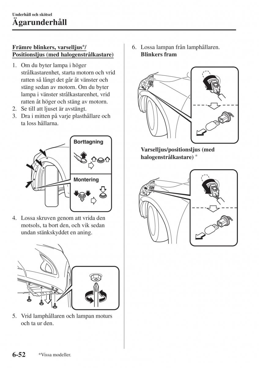 Mazda 2 Demio instruktionsbok / page 495