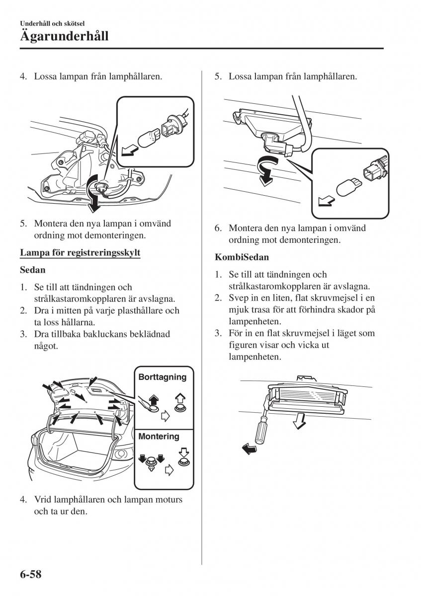 Mazda 2 Demio instruktionsbok / page 501