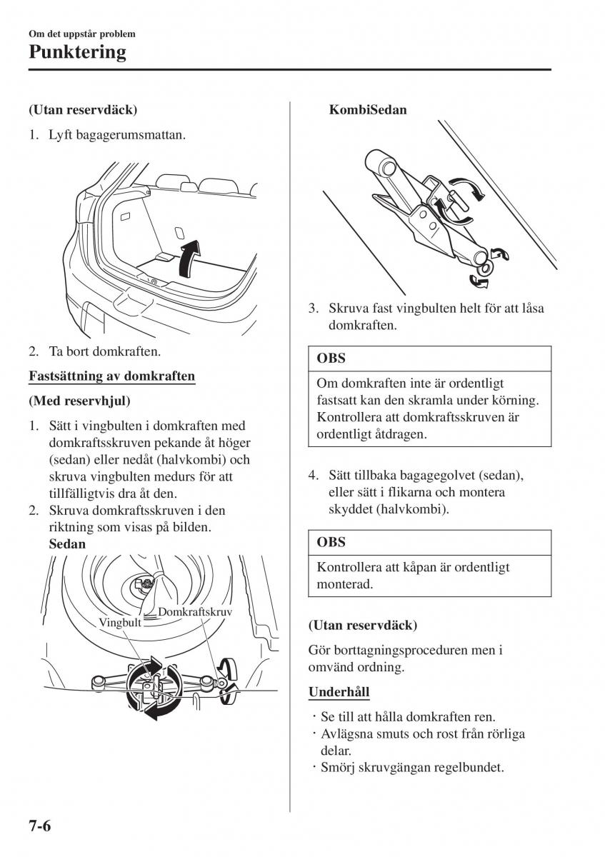 Mazda 2 Demio instruktionsbok / page 523