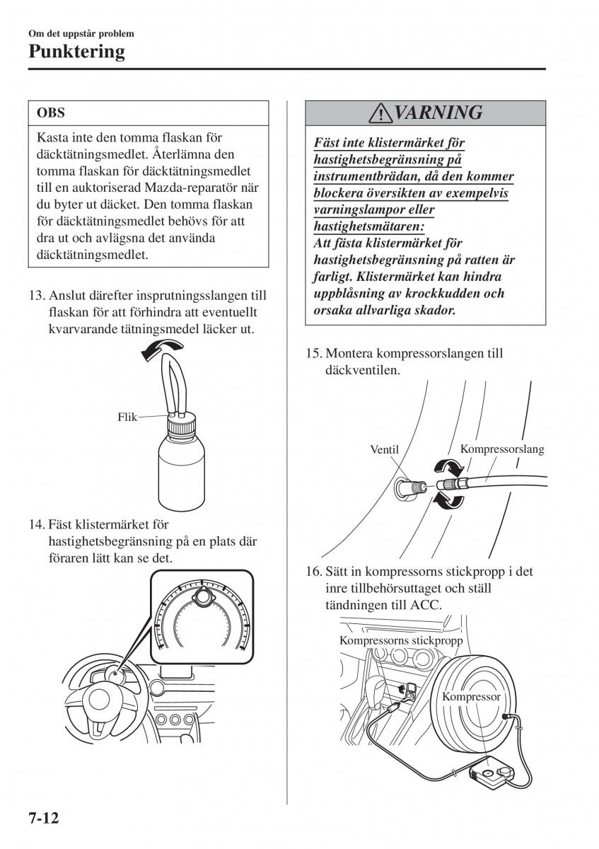 Mazda 2 Demio instruktionsbok / page 529