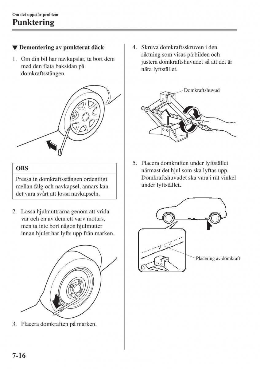 Mazda 2 Demio instruktionsbok / page 533