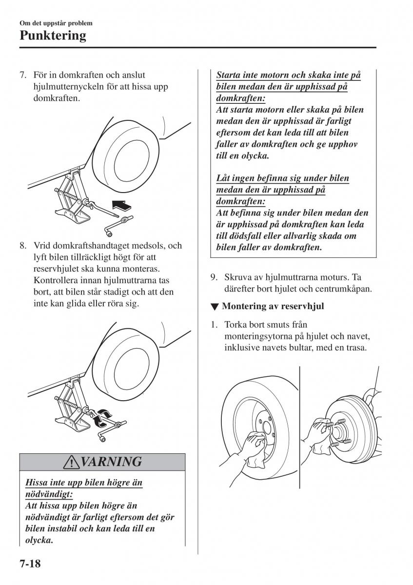 Mazda 2 Demio instruktionsbok / page 535