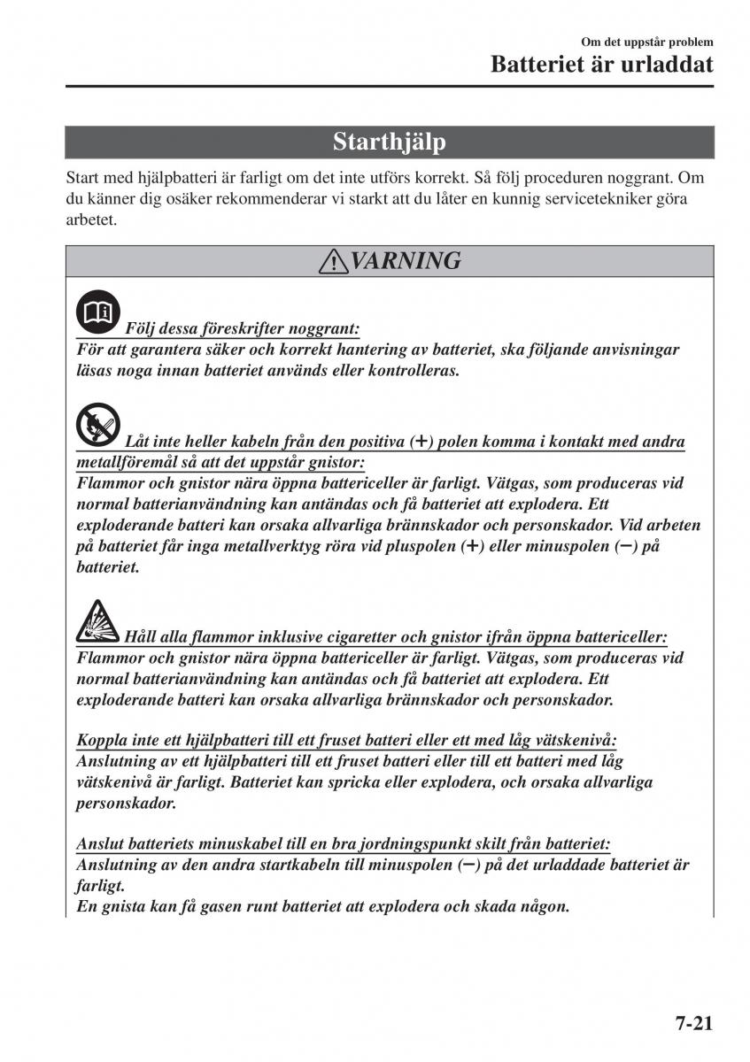 Mazda 2 Demio instruktionsbok / page 538