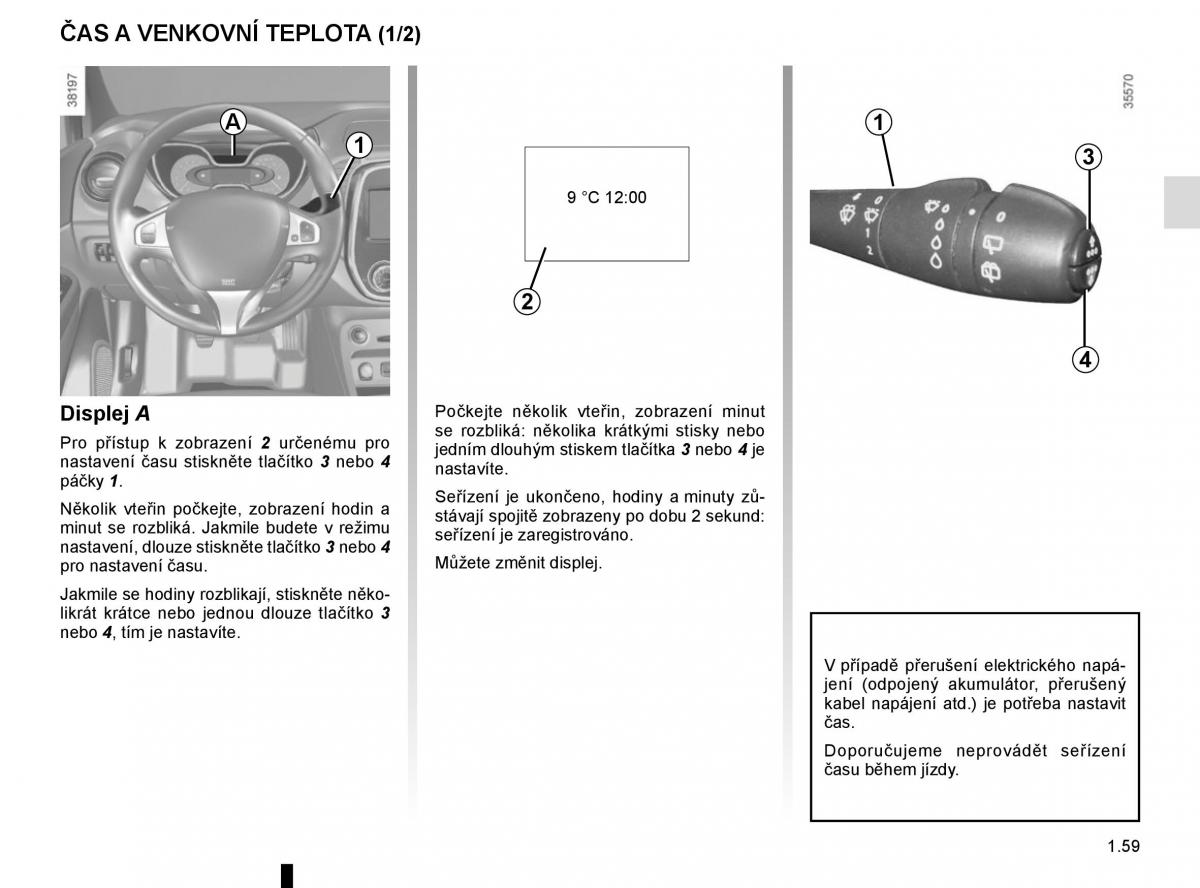 Renault Captur navod k obsludze / page 65