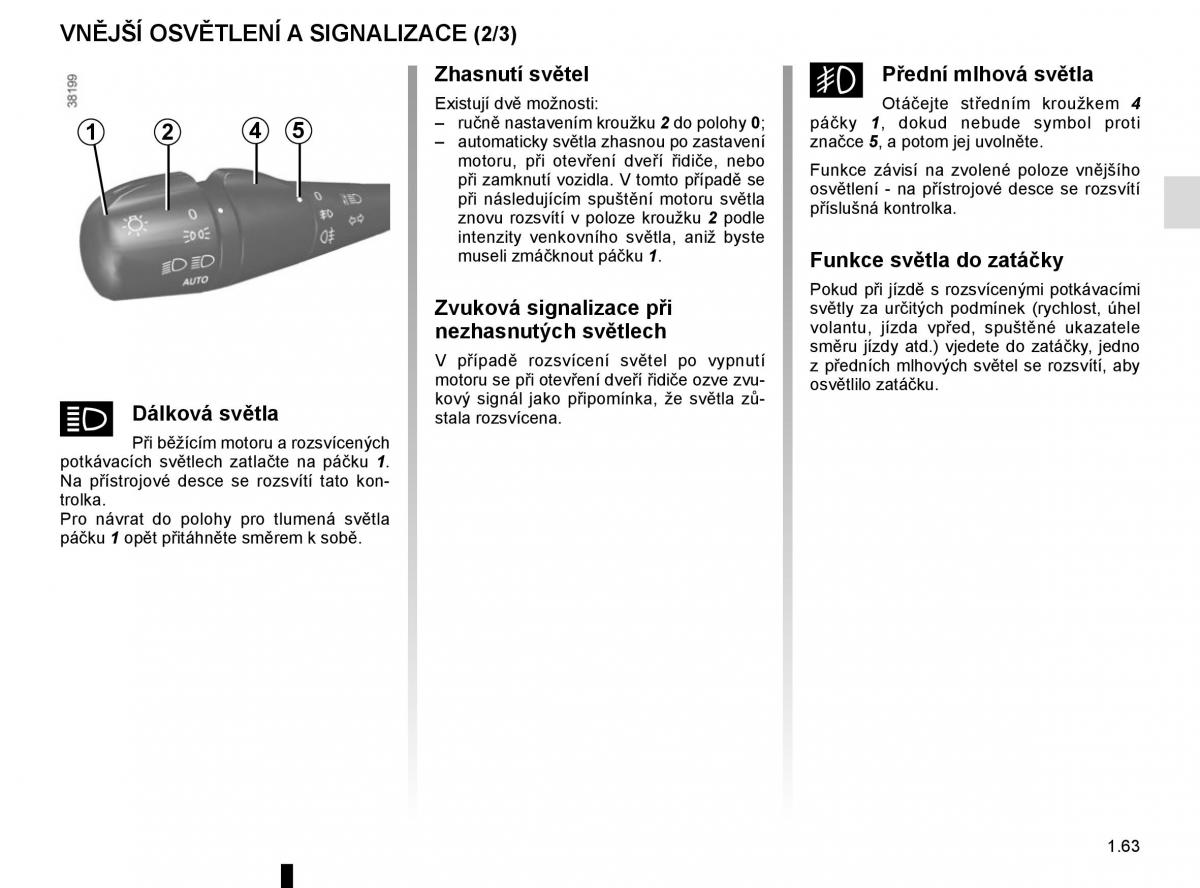 Renault Captur navod k obsludze / page 69