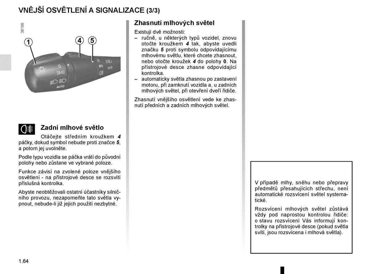 Renault Captur navod k obsludze / page 70