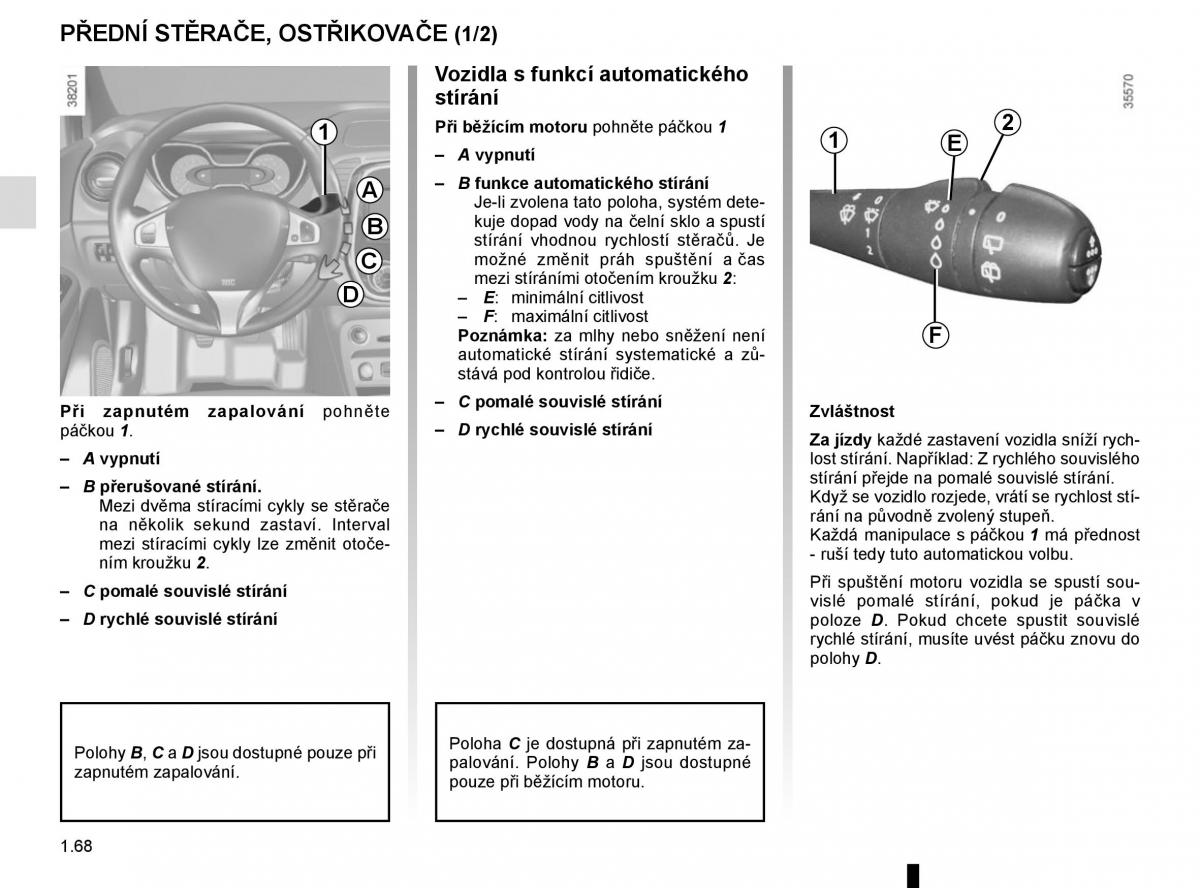 Renault Captur navod k obsludze / page 74