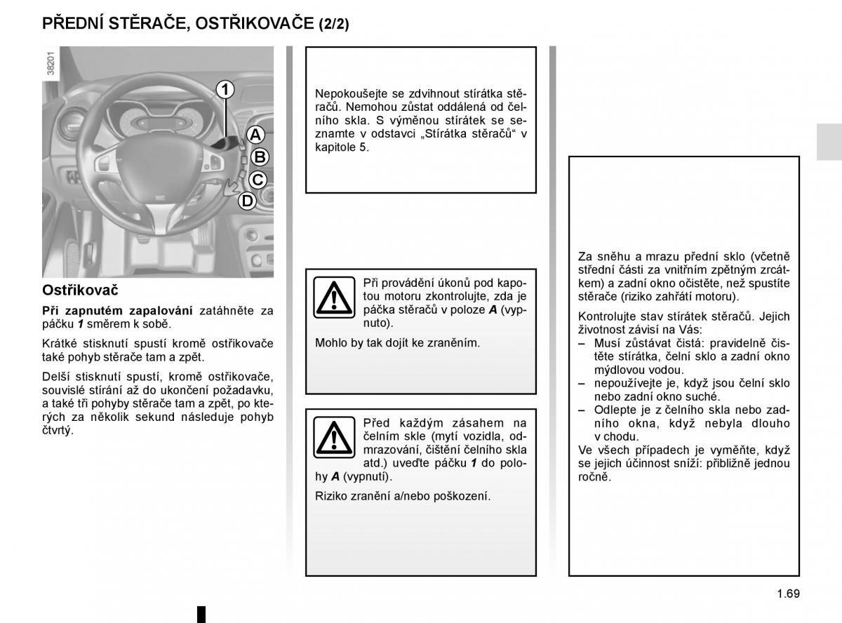 Renault Captur navod k obsludze / page 75