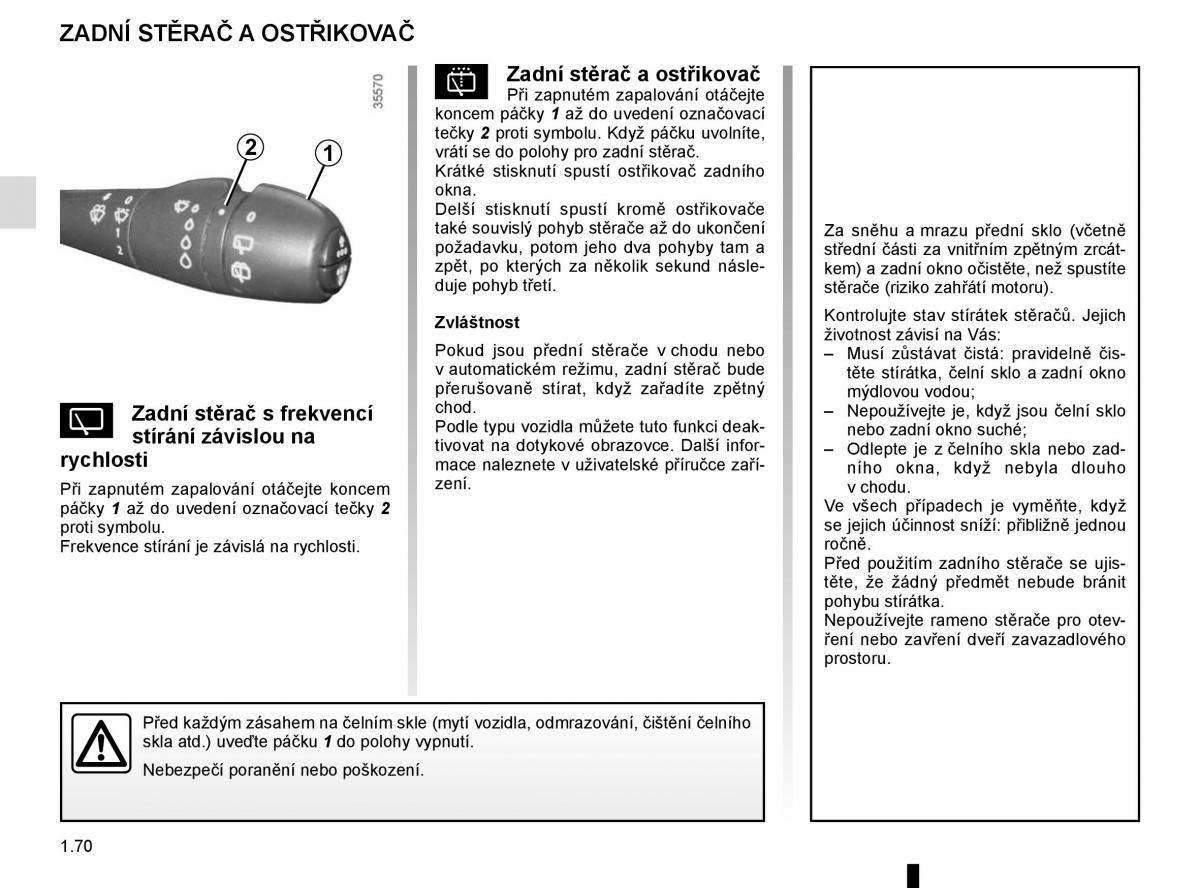 Renault Captur navod k obsludze / page 76