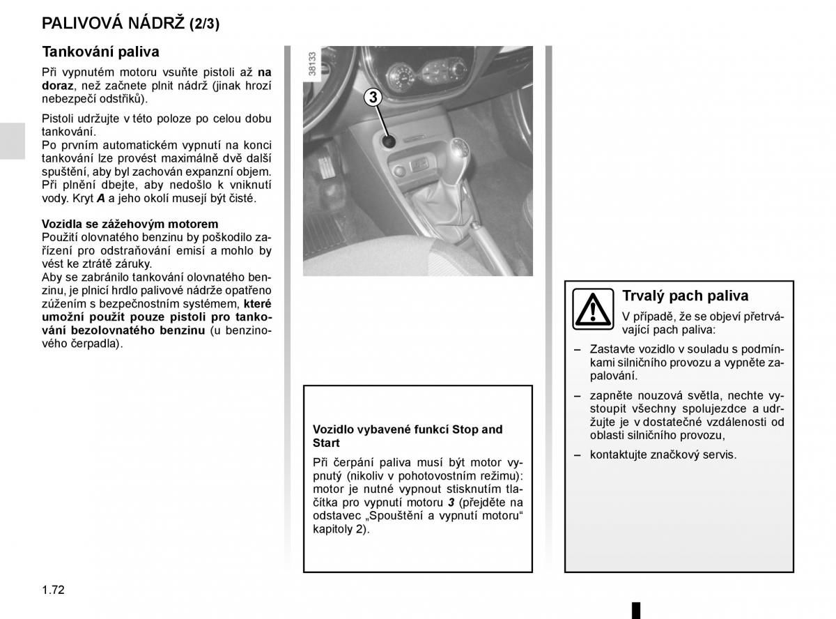 Renault Captur navod k obsludze / page 78