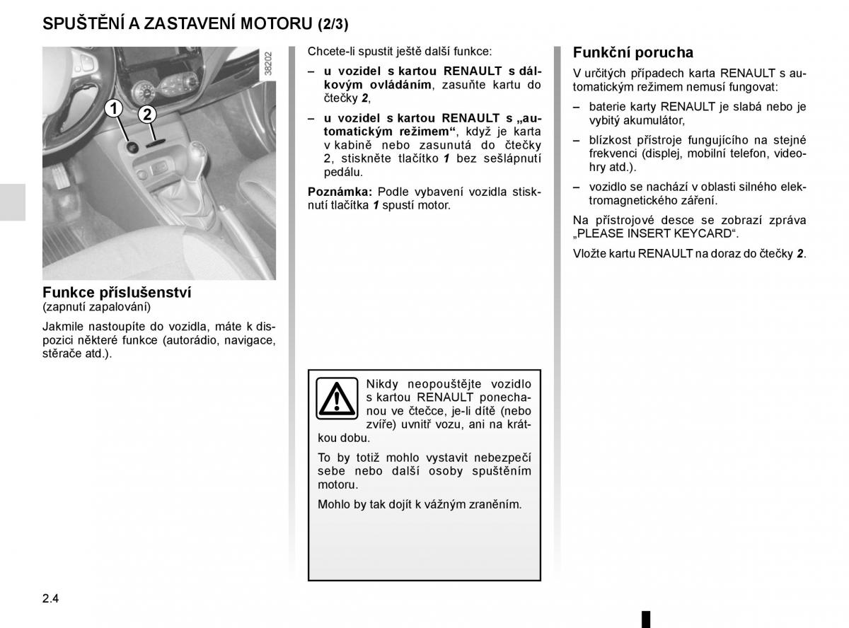 Renault Captur navod k obsludze / page 84