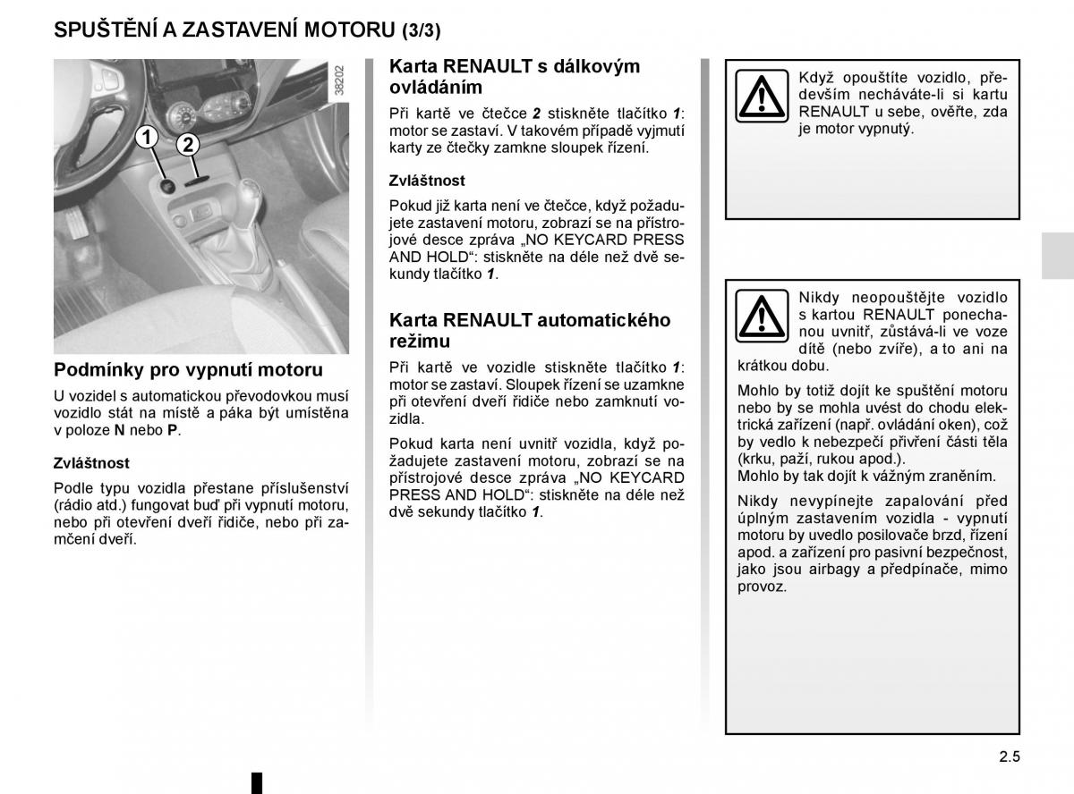 Renault Captur navod k obsludze / page 85