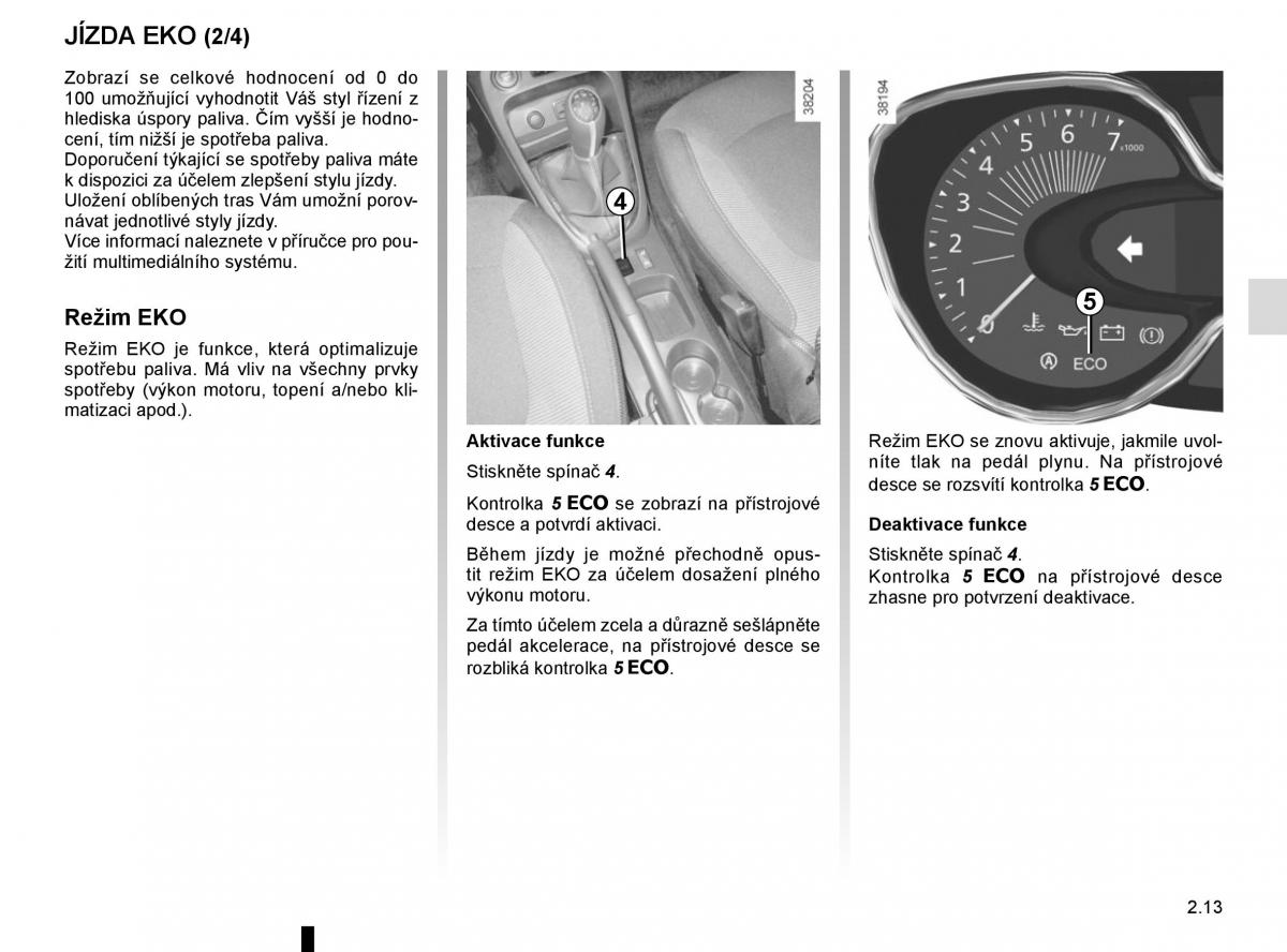 Renault Captur navod k obsludze / page 93