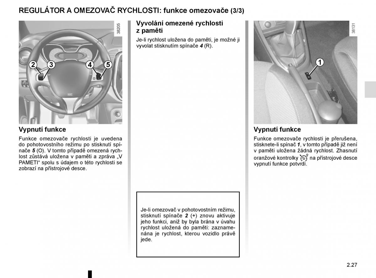 Renault Captur navod k obsludze / page 107