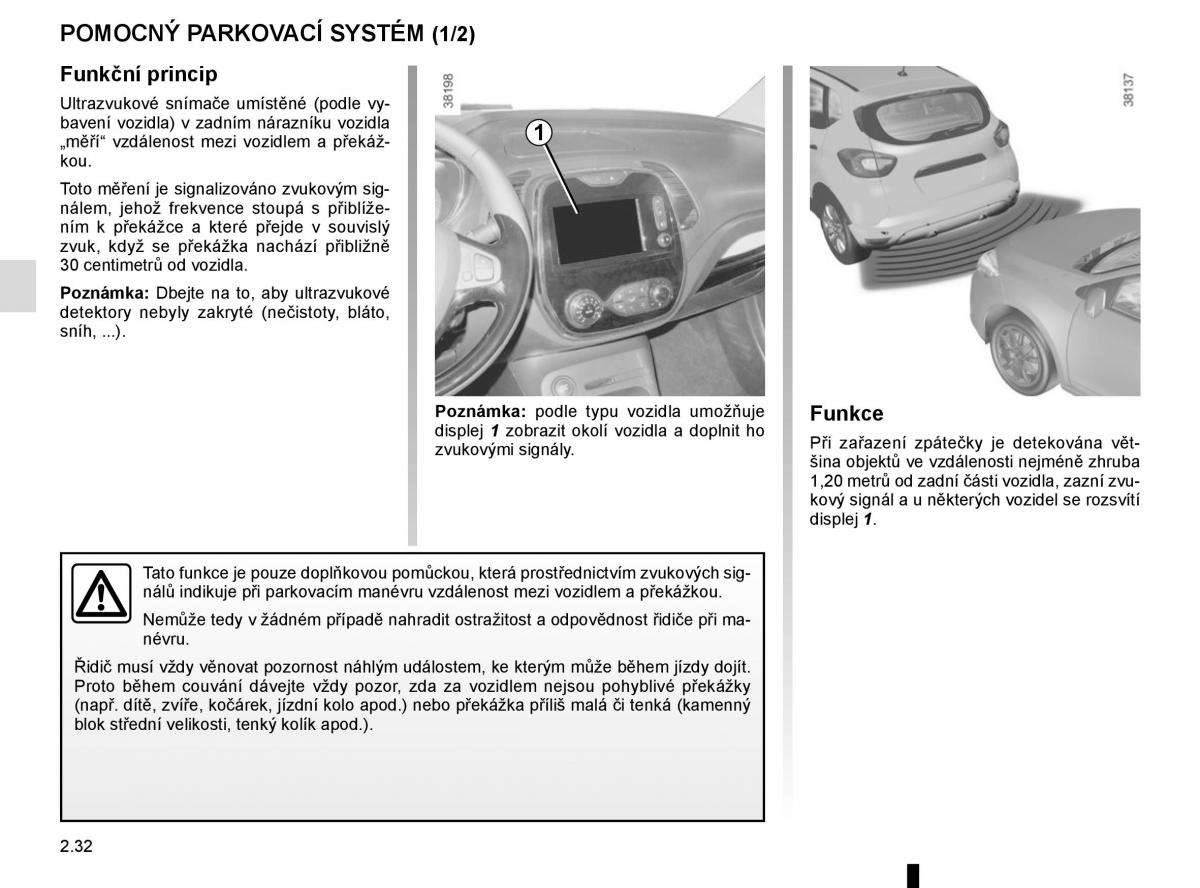 Renault Captur navod k obsludze / page 112