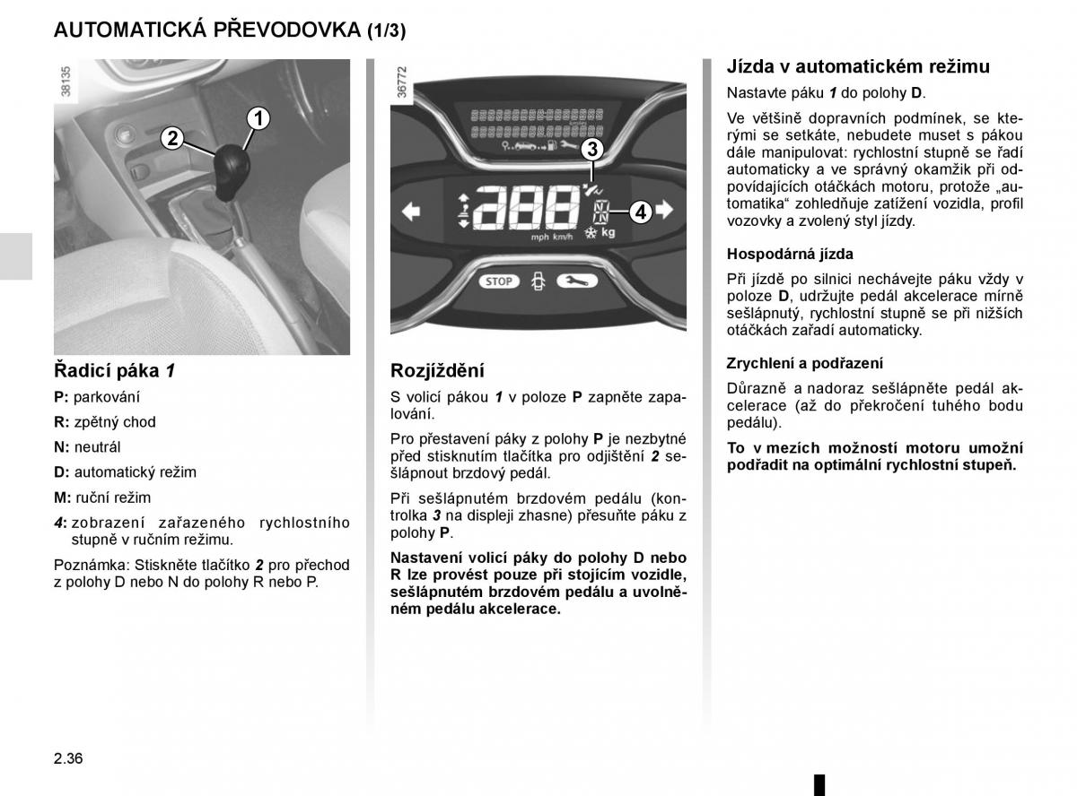 Renault Captur navod k obsludze / page 116