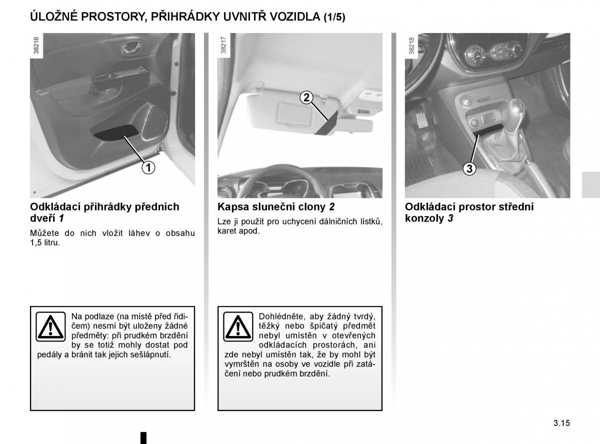 Renault Captur navod k obsludze / page 133