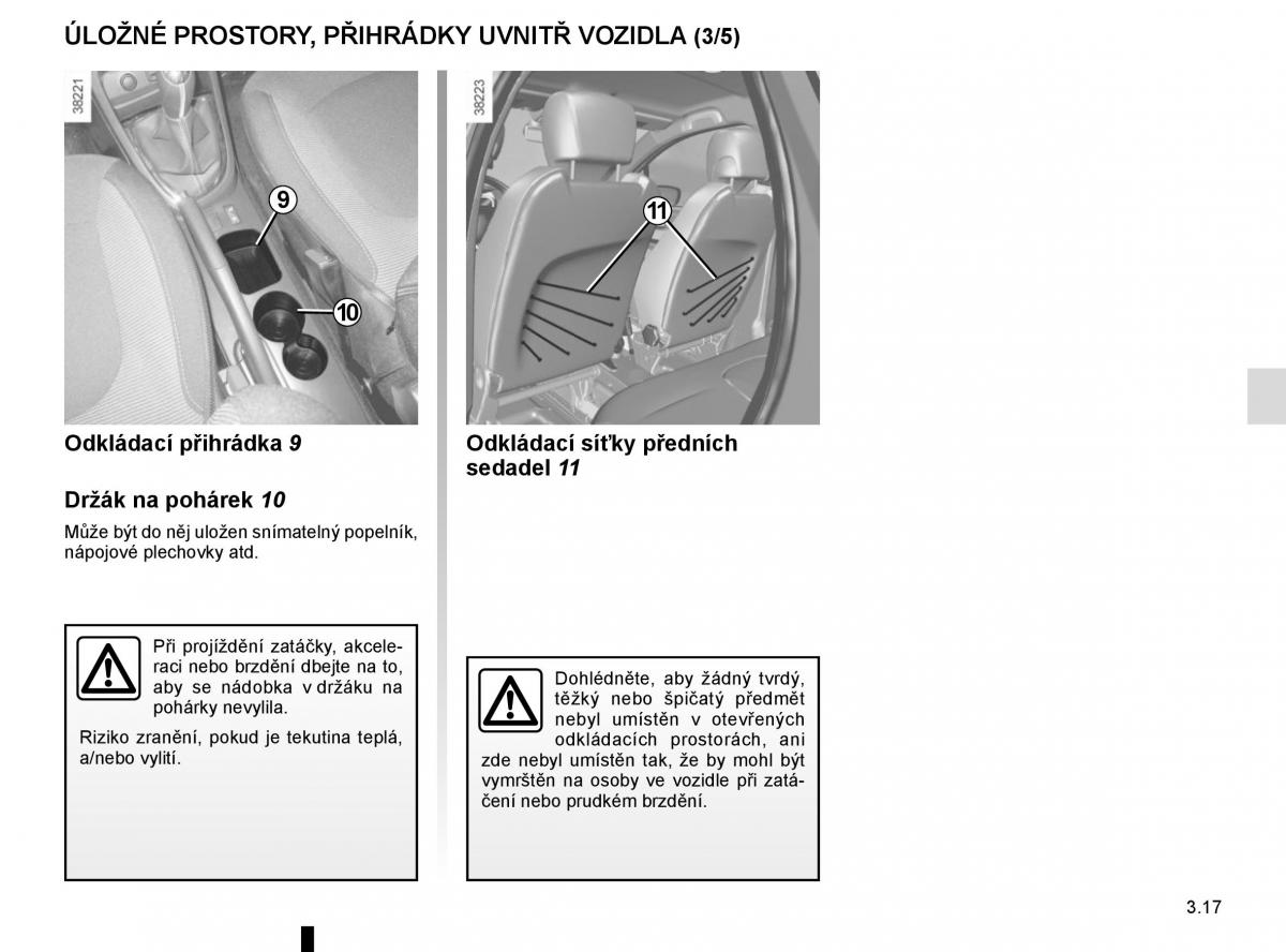 Renault Captur navod k obsludze / page 135