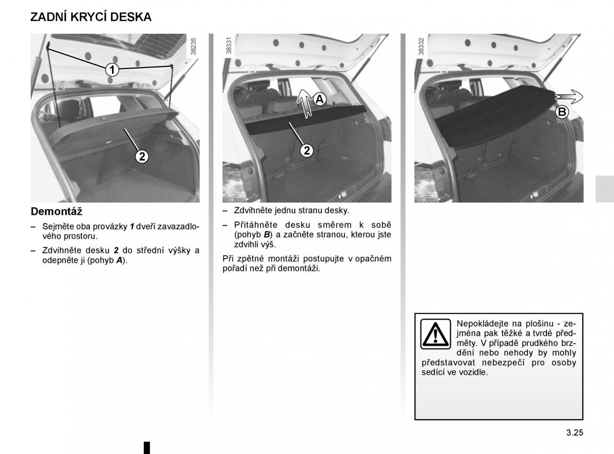 Renault Captur navod k obsludze / page 143