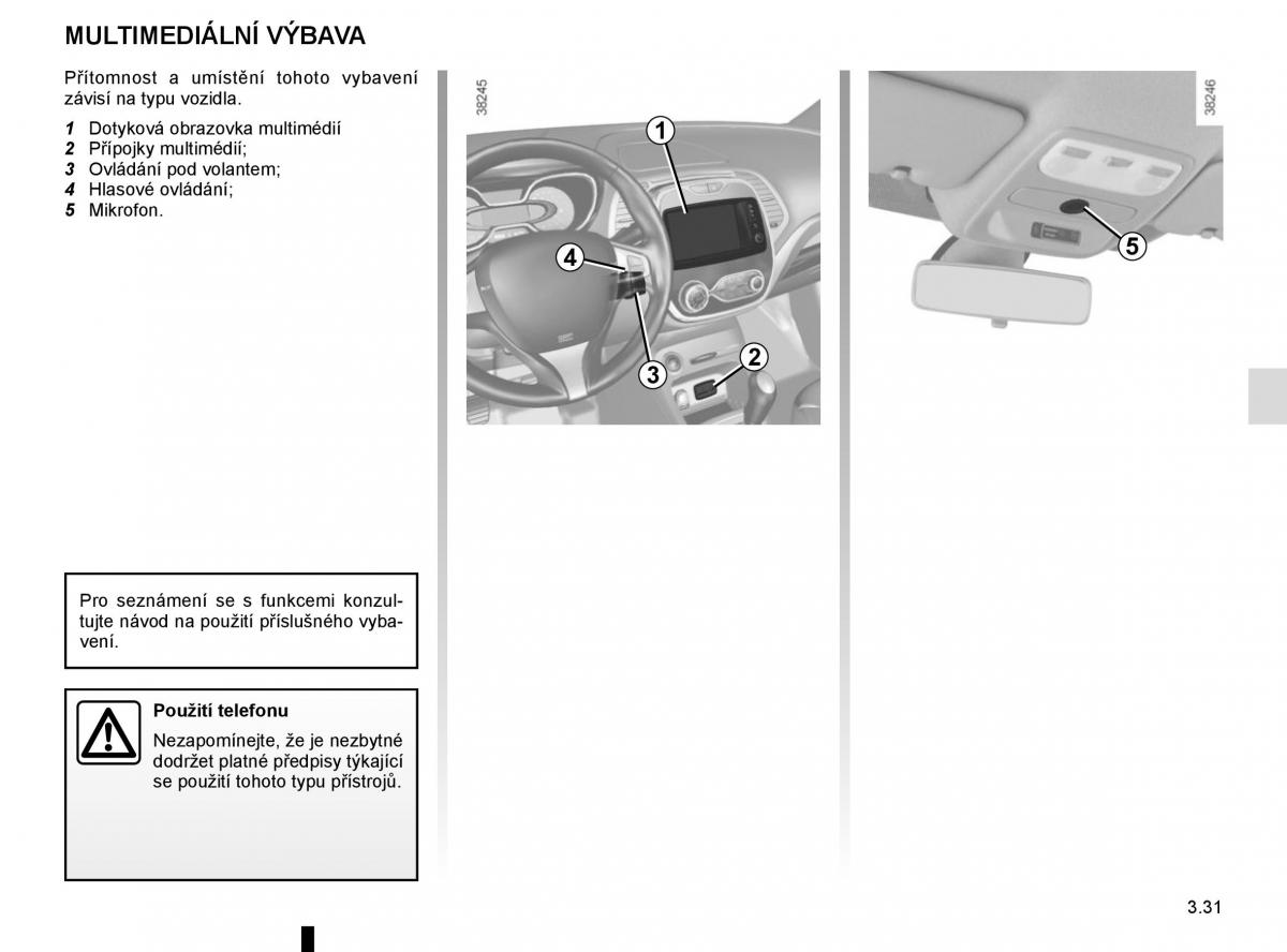 Renault Captur navod k obsludze / page 149