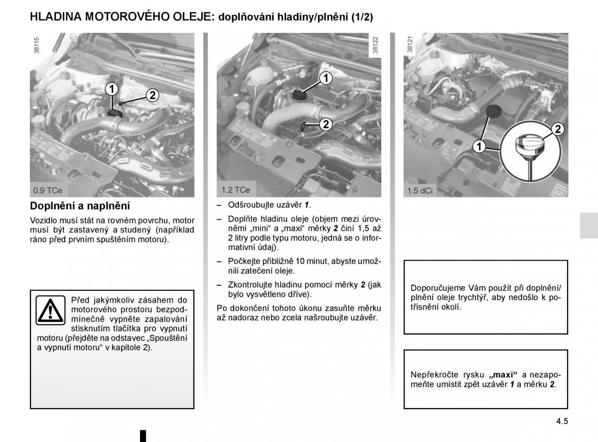 Renault Captur navod k obsludze / page 155