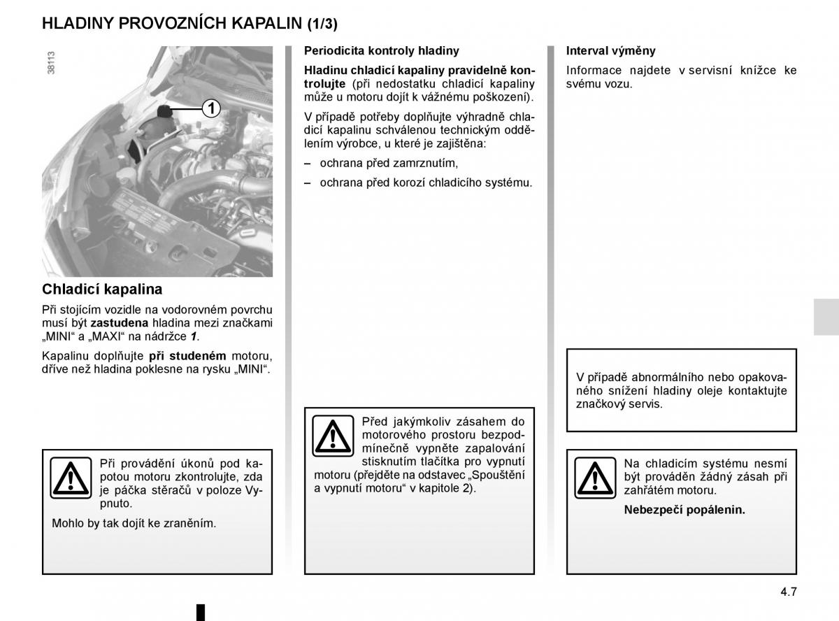 Renault Captur navod k obsludze / page 157