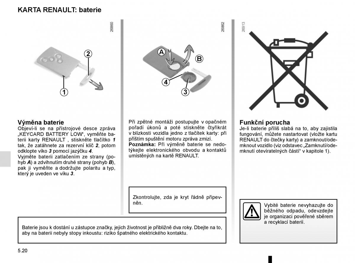 Renault Captur navod k obsludze / page 190