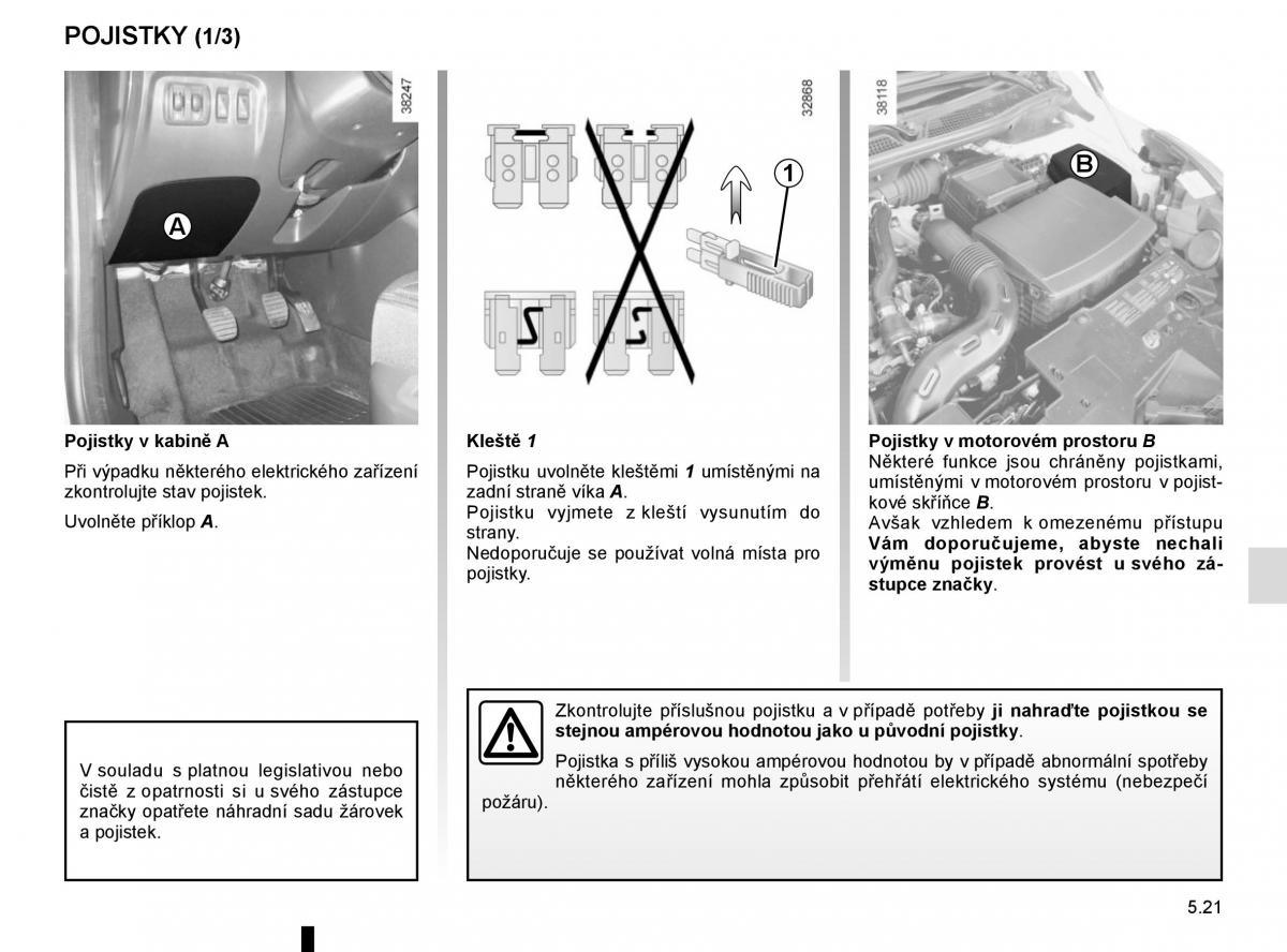 Renault Captur navod k obsludze / page 191