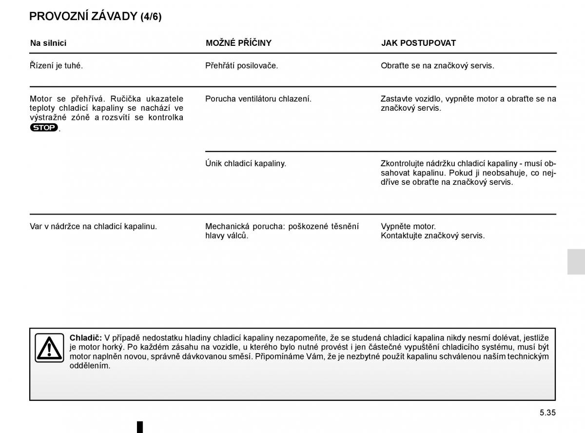 Renault Captur navod k obsludze / page 205