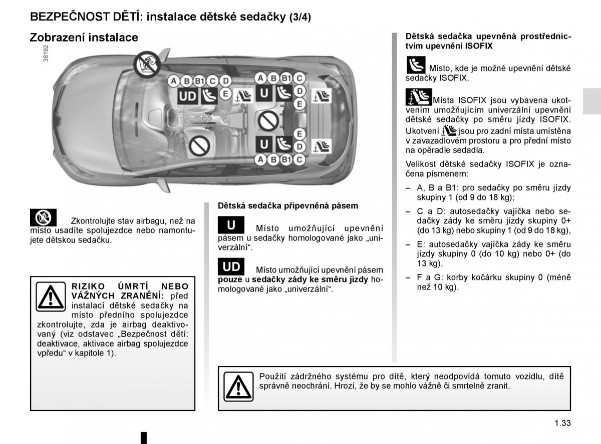 Renault Captur navod k obsludze / page 39