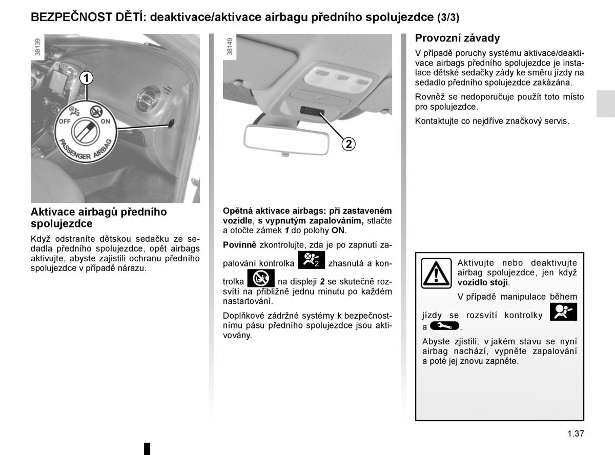 Renault Captur navod k obsludze / page 43