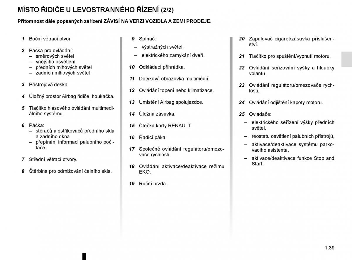 Renault Captur navod k obsludze / page 45