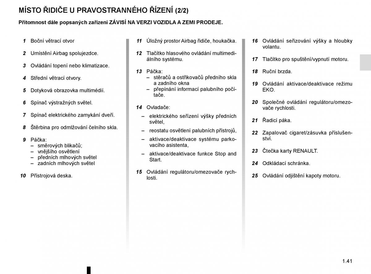 Renault Captur navod k obsludze / page 47