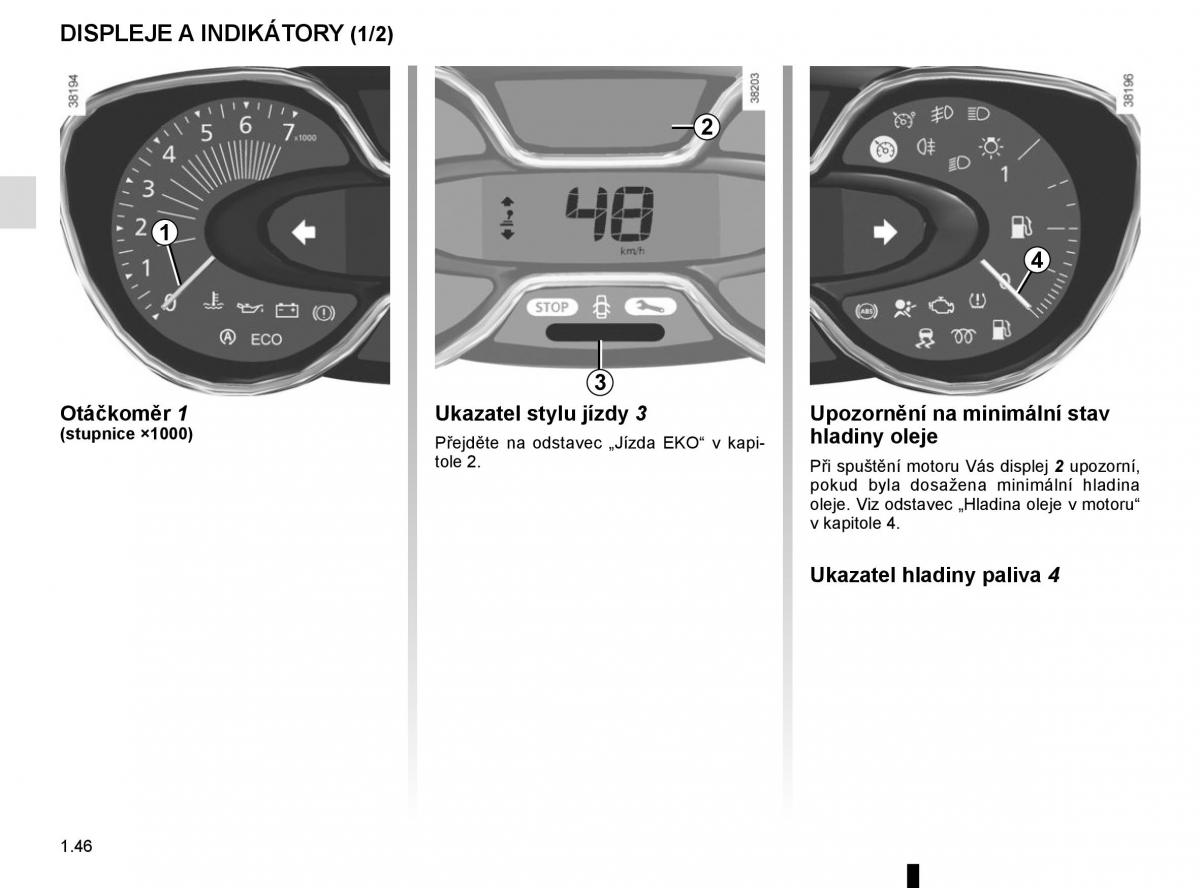 Renault Captur navod k obsludze / page 52