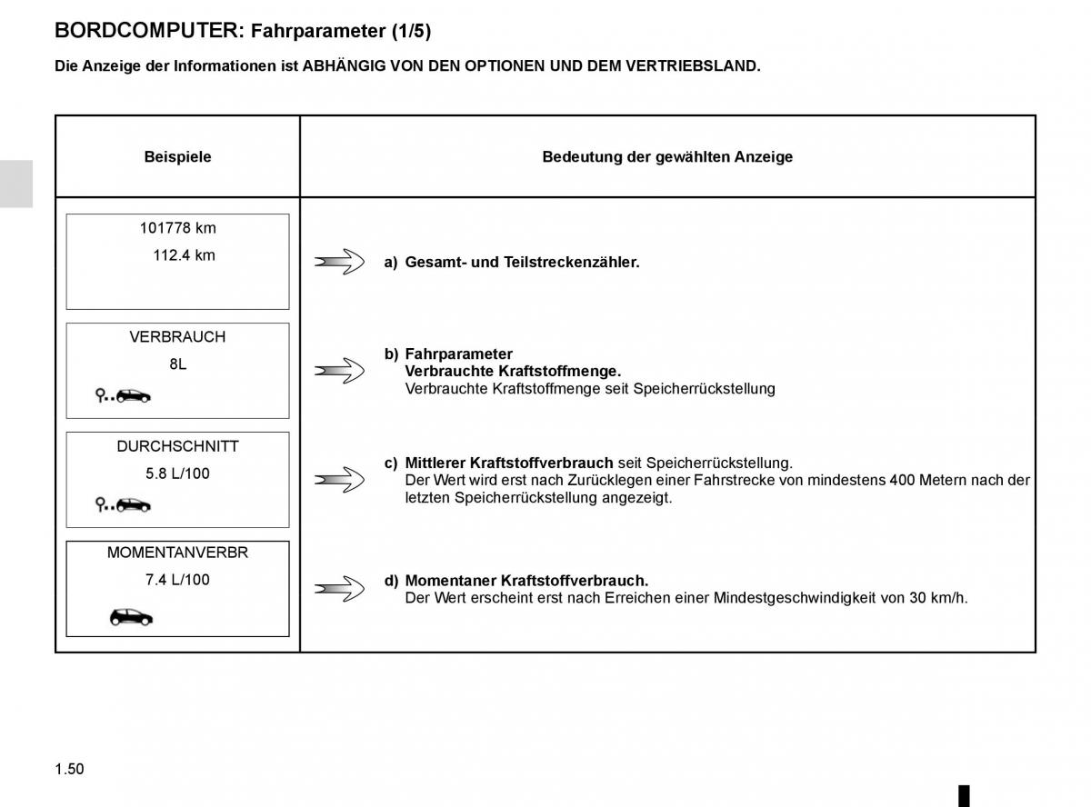 Renault Captur Handbuch / page 56