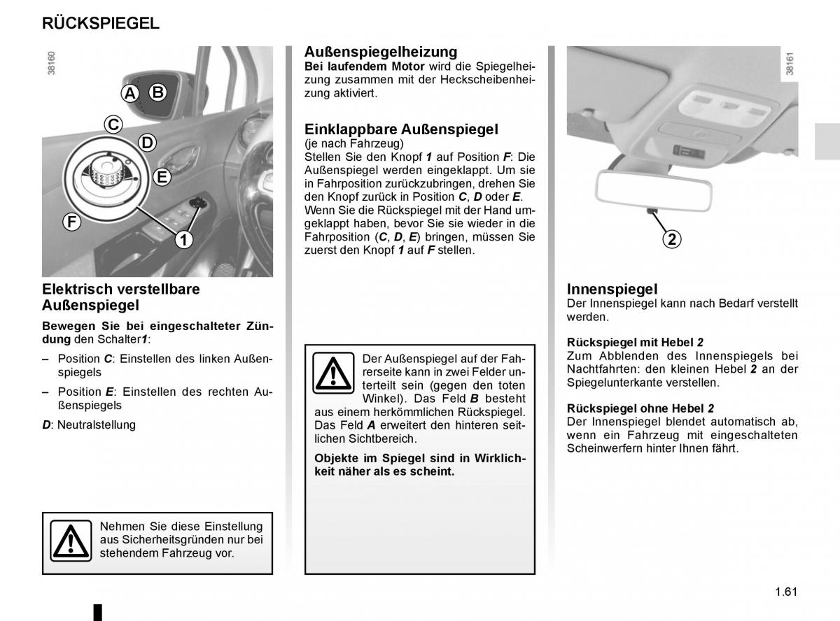 Renault Captur Handbuch / page 67