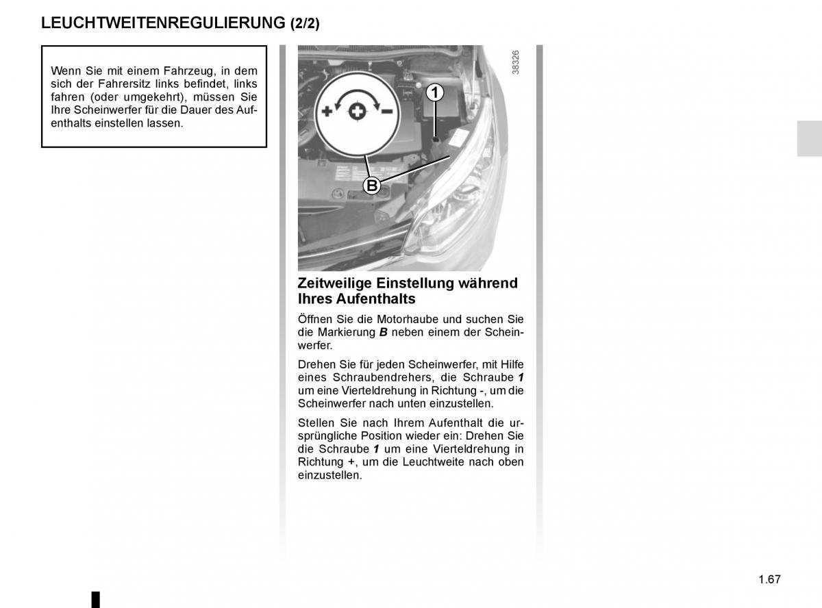 Renault Captur Handbuch / page 73